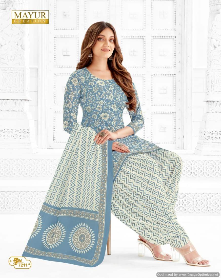 Khushi Vol 72 By Mayur Pure Cotton Printed Dress Material Wholesale Shop In Surat